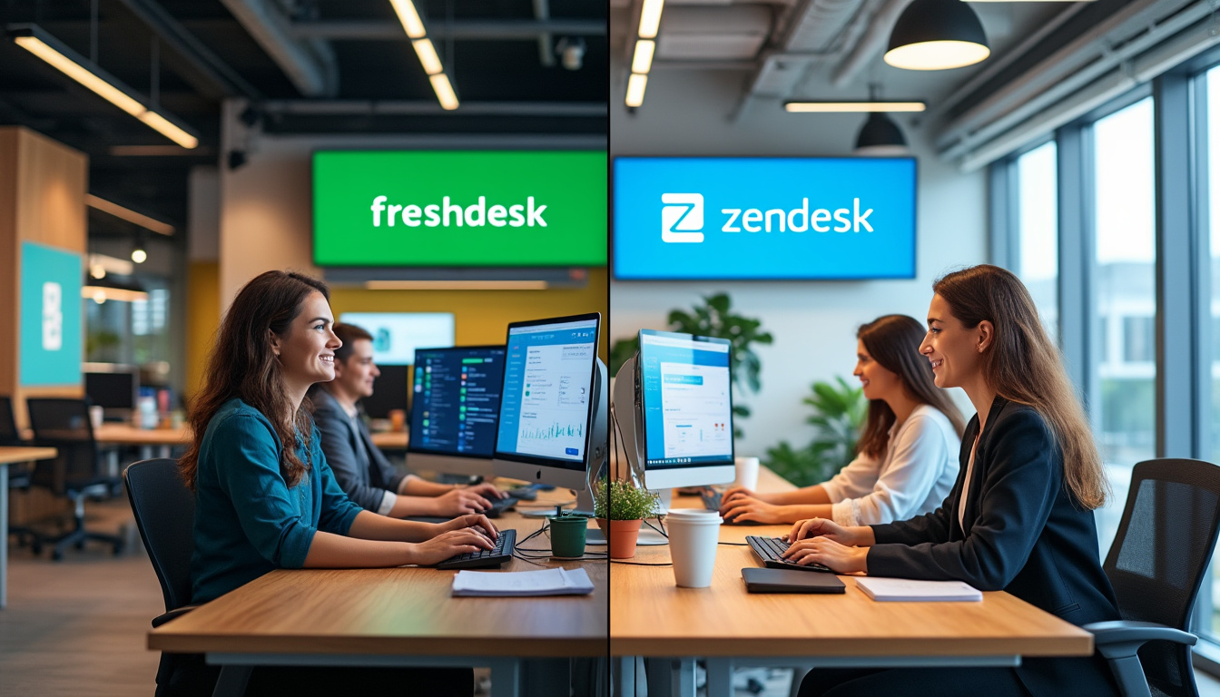 découvrez notre comparatif entre freshdesk et zendesk, deux outils de service client incontournables. analysez leurs fonctionnalités, avantages et différences pour choisir la solution idéale qui propulsera vos ventes et améliorera la satisfaction de vos clients.