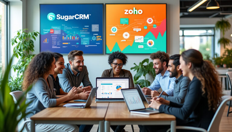 découvrez quelle solution crm, entre sugarcrm et zoho, convient le mieux à votre équipe de vente. comparez les fonctionnalités, l'ergonomie et les tarifs pour faire le choix idéal et booster votre performance commerciale.