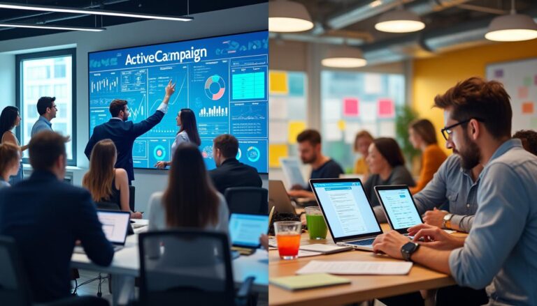 découvrez la comparaison entre activecampaign et mailerlite pour déterminer lequel des deux outils offre les meilleures solutions de marketing pour les commerciaux. analyse des fonctionnalités, des prix et des performances pour vous aider à choisir la plateforme idéale pour booster vos campagnes.