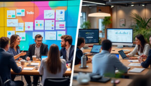 découvrez la comparaison entre trello et asana, deux outils de gestion de projet incontournables. dans cet article, nous analysons leurs caractéristiques, avantages et inconvénients pour déterminer lequel est le meilleur choix pour optimiser le travail d'une équipe commerciale.