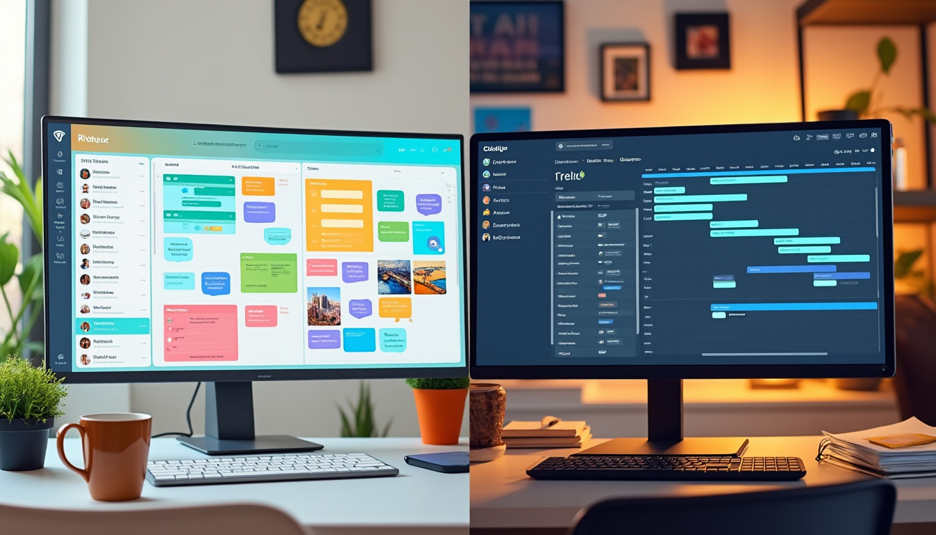 découvrez notre comparatif entre trello et clickup pour vous aider à choisir le meilleur outil de gestion des projets commerciaux. analysez les fonctionnalités, avantages et inconvénients de chaque plateforme afin d'optimiser la productivité de votre équipe.