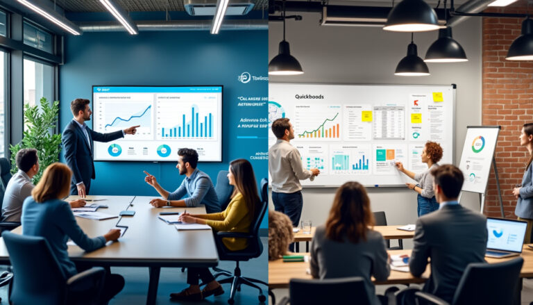 découvrez notre analyse comparative entre xero et quickbooks, deux des meilleures solutions de comptabilité pour les équipes de vente. explorez les fonctionnalités, les avantages et les inconvénients de chaque plateforme pour déterminer celle qui répond le mieux à vos besoins professionnels.