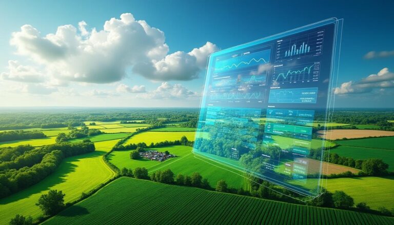 découvrez notre nouvel outil numérique révolutionnaire qui offre aux agriculteurs une vue imprenable du ciel, permettant une analyse précise de leurs cultures et une prise de décision éclairée pour une agriculture durable et efficace.