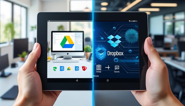 découvrez notre analyse détaillée des deux géants du stockage en ligne, google drive et dropbox. comparez leurs fonctionnalités, avantages et inconvénients pour déterminer lequel est le meilleur choix pour le stockage de vos fichiers commerciaux.