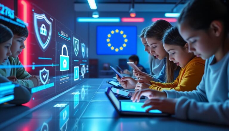 découvrez comment l'union européenne met en œuvre un nouvel outil de vérification d'âge numérique en 2025, visant à renforcer la protection des enfants en ligne et à sécuriser leur expérience sur internet.
